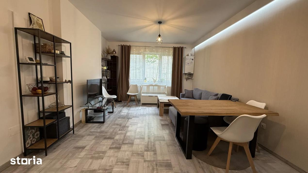 Apartament cu 2 camere, 46 mp, balcon, zona Valea Garbaului