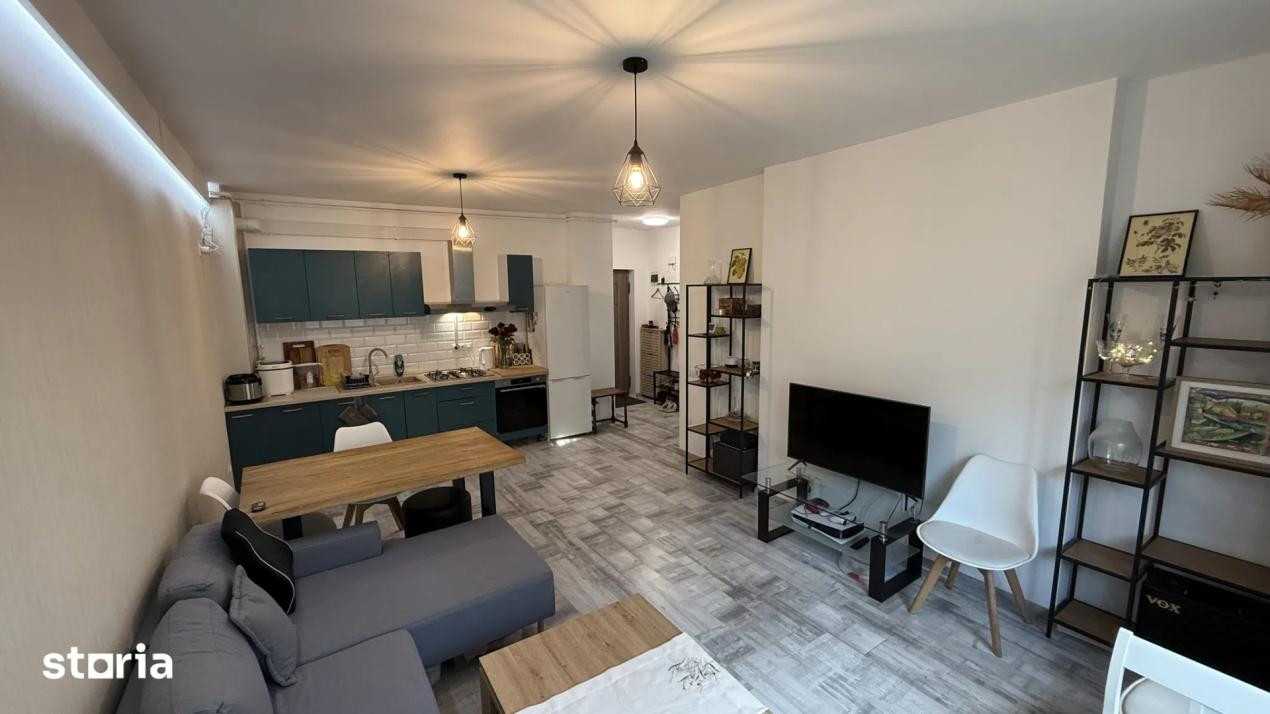 Apartament cu 2 camere, 46 mp, balcon, zona Valea Garbaului