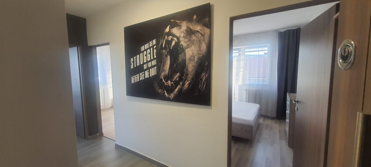 Apartament 2 camere decomandate, 50 mp, parcare, terasa, cartier Buna Ziua