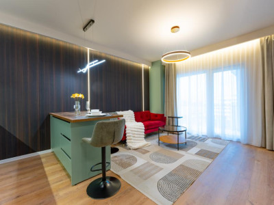 Apartament de 2 camere, Mobilat/Utilat, Ultramodern, 53 mp, Eroilor
