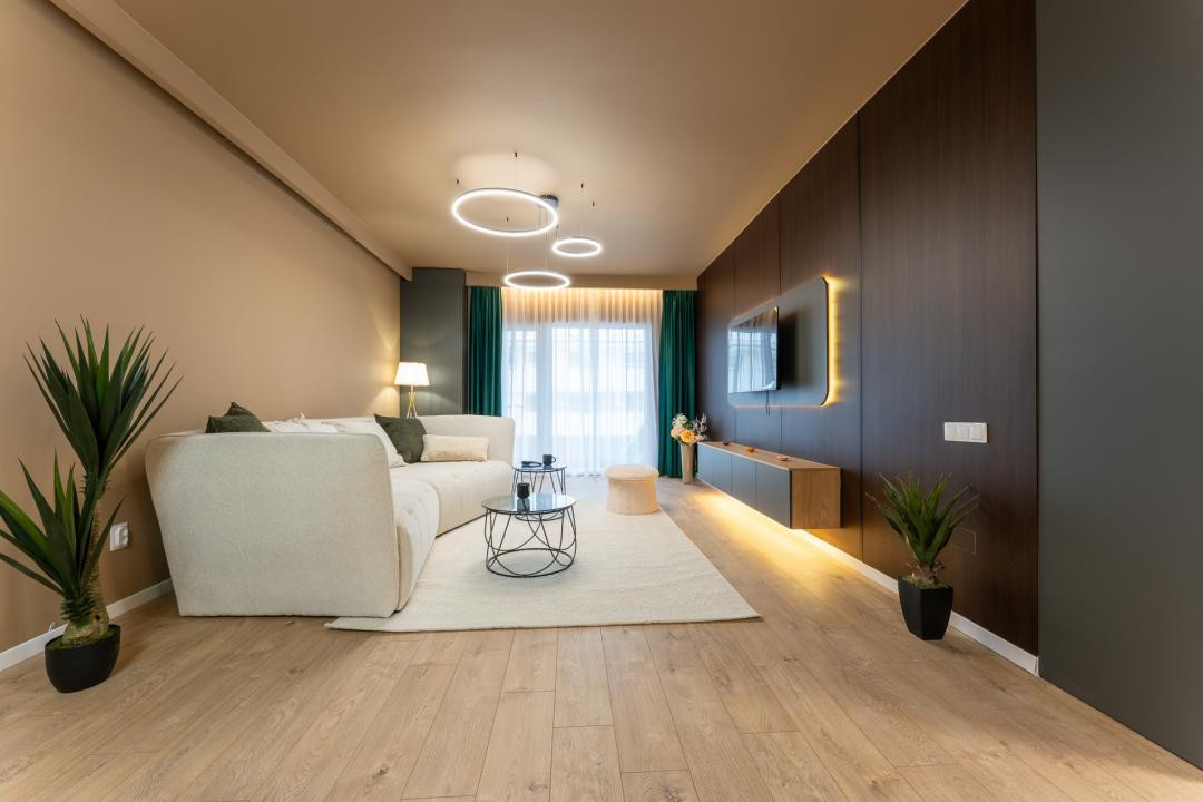 Apartament de 2 camere, 67 mp, Ultramodern, La Cheie, Zona Floresti