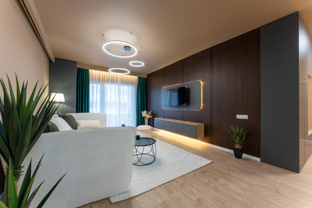 Apartament de 2 camere, 67 mp, Ultramodern, La Cheie, Zona Floresti