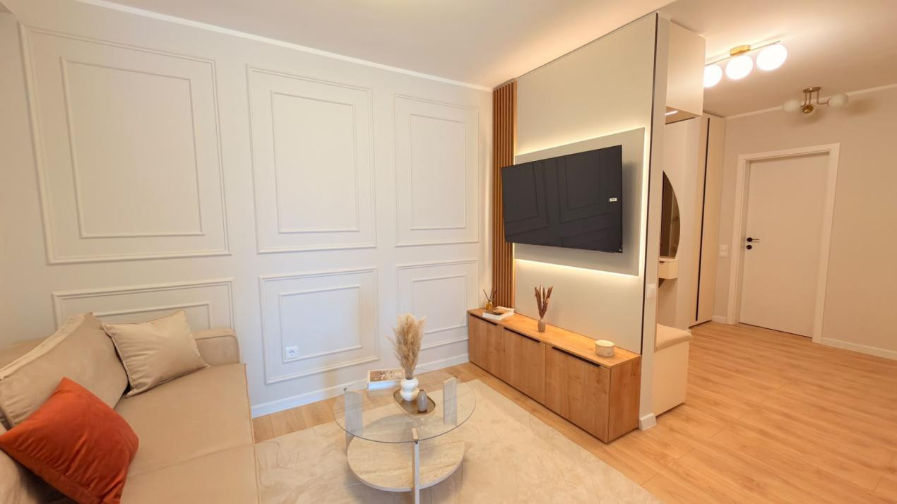 Apartament cu  3camere,etaj intermediar,parcare subterana,ultrafinisat