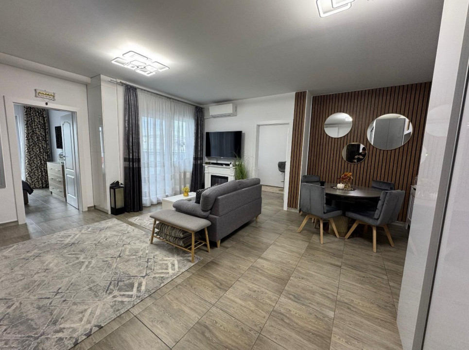 Apartament 3 camere | 54 mp | terasa | mobilat | zona Amethyst