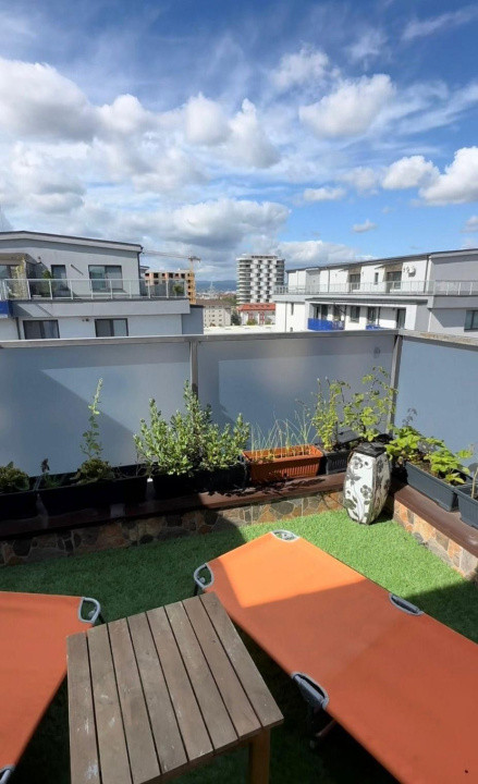 Apartament 3 camere | 54 mp | terasa | mobilat | zona Amethyst