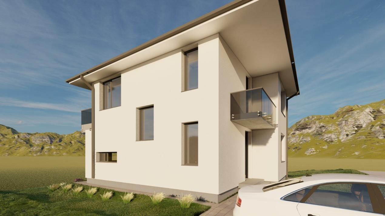 Casa individuala, 120 mp, teren 500 mp, Chinteni 