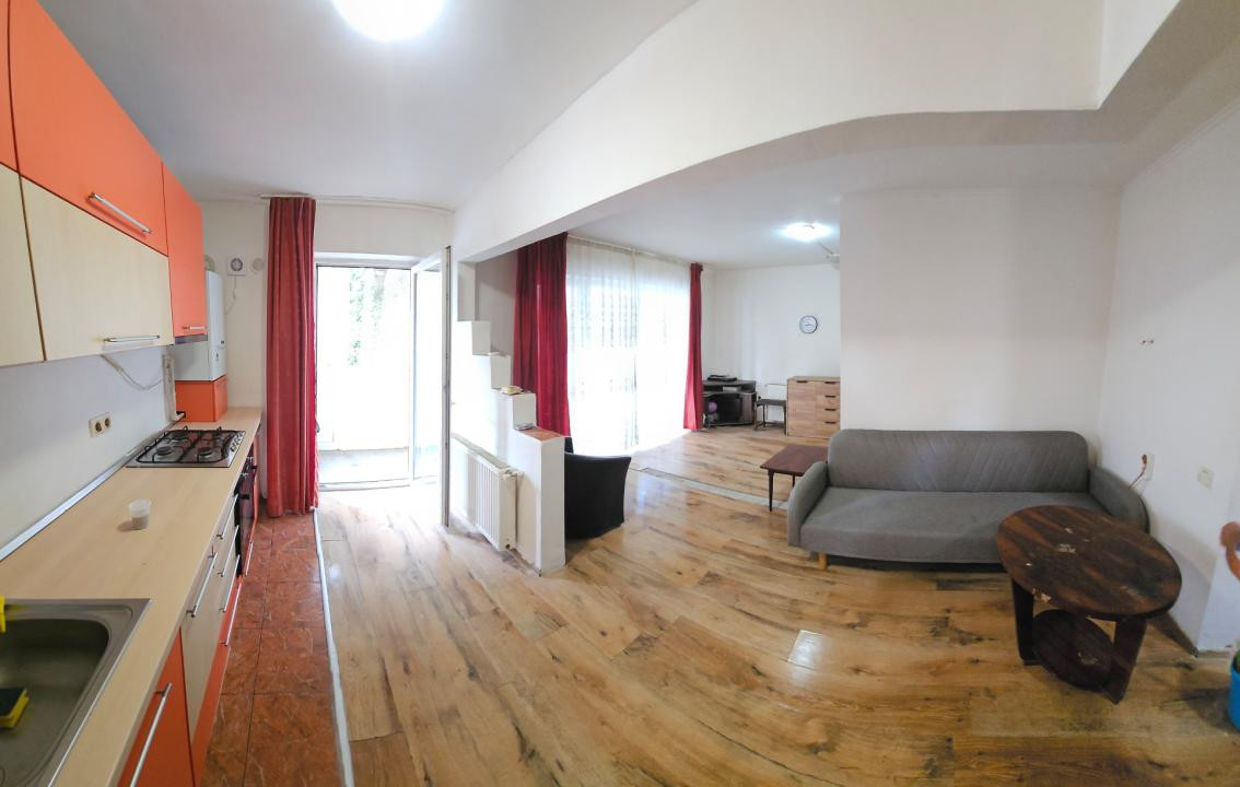 Apartament cu o camera, 39,41 mp, balcon, zona Florilor