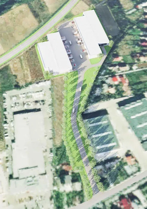 Teren industrial , Autorizat, 22.552 mp, zona Aeroport 