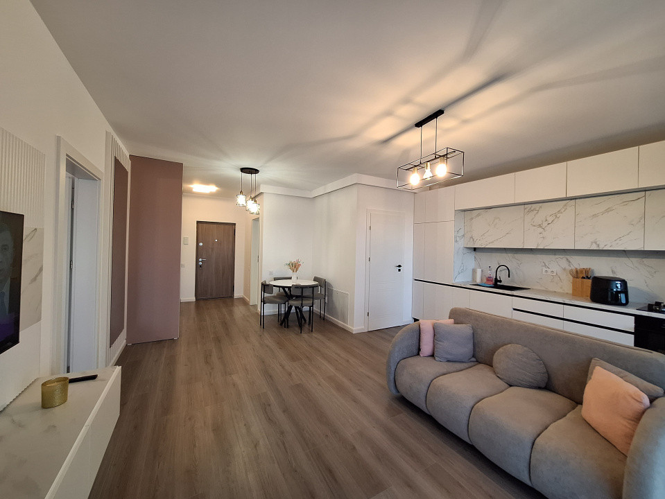 Apartament in bloc nou, etaj intermediar, zona Oncos