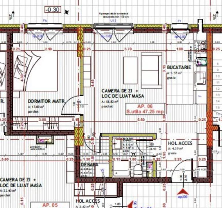 Apartament 2 camere - 47 mp utili - Tineretului Floresti!