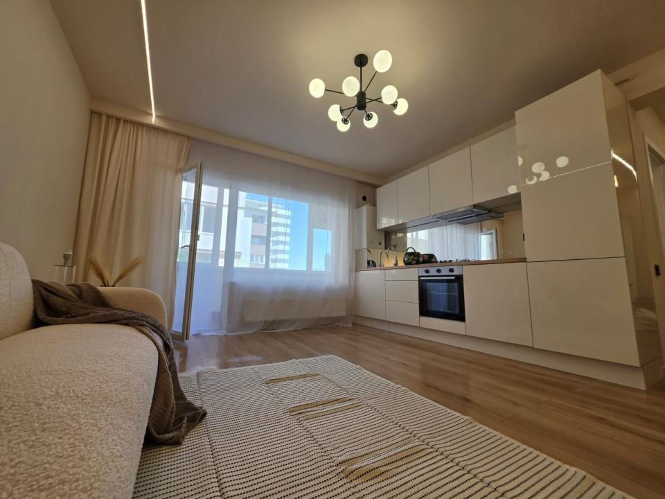 Apartament de 2 camere , 43   mp, modern EROILOR 