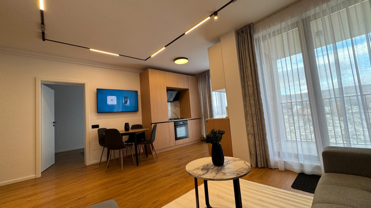 Apartament cu 2 camere, 55 mp, parcare, zona Eroilor