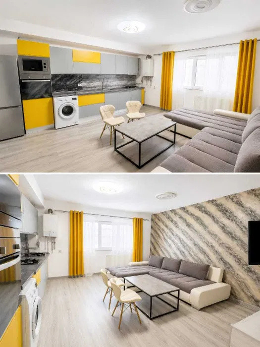 Apartament cu 2 camere, 54 mp, terasa, zona Razoare