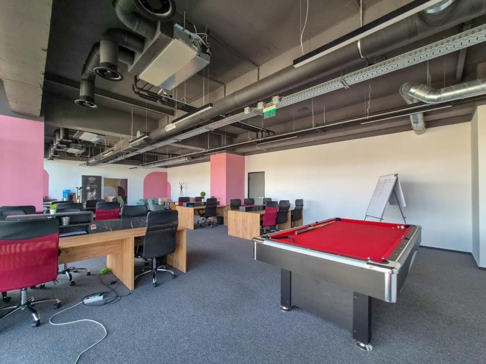 Spatiu de birouri open space, 125mp, cladire PREMIUM in Grigorescu