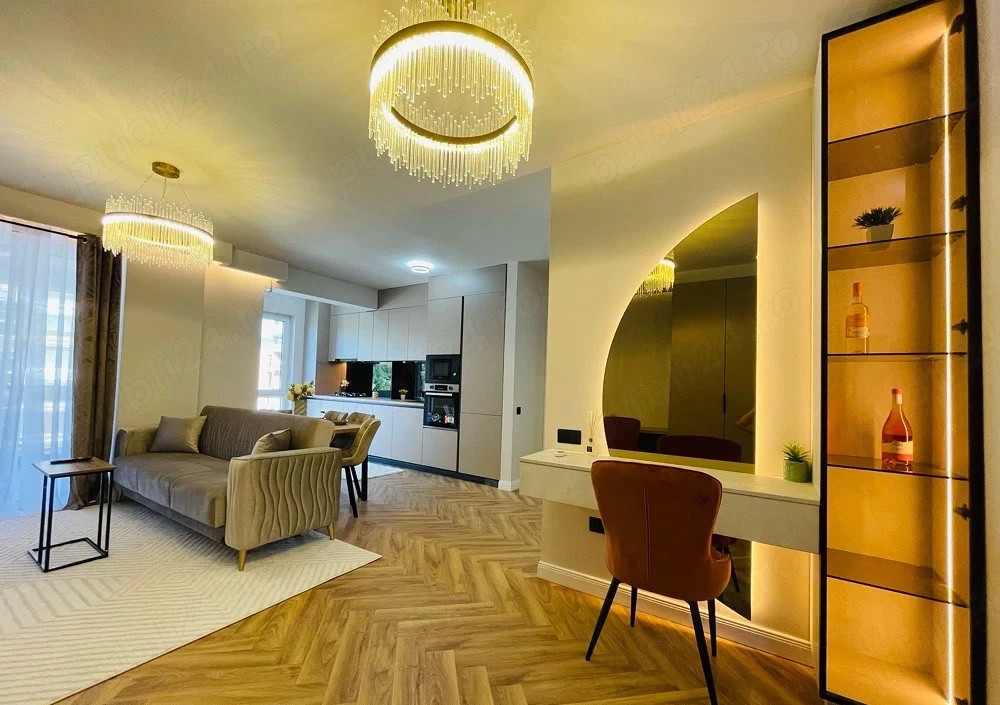 Apartament 3 camere Florești, două băi, str Tineretului