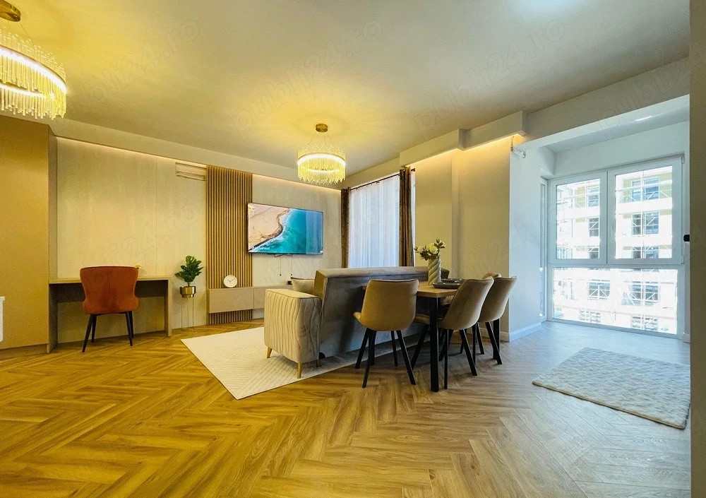 Apartament 3 camere Florești, două băi, str Tineretului