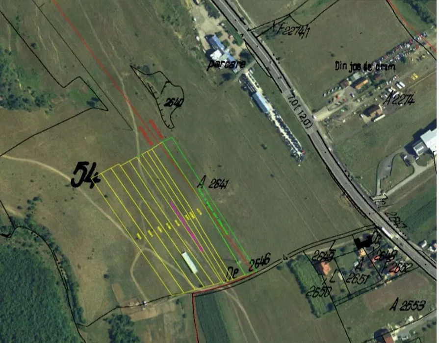 Teren constructie hale industriale,4094 mp,cu PUZ aprobat si HCL,Valcele