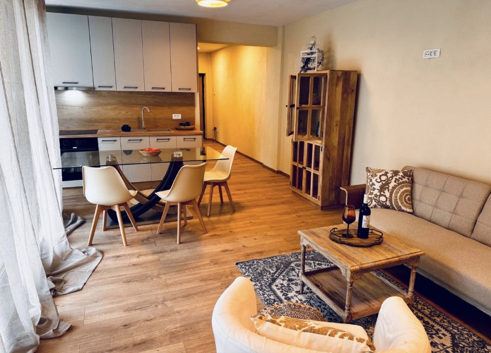Apartament cu 3 camere,terasă și parcare subterană 