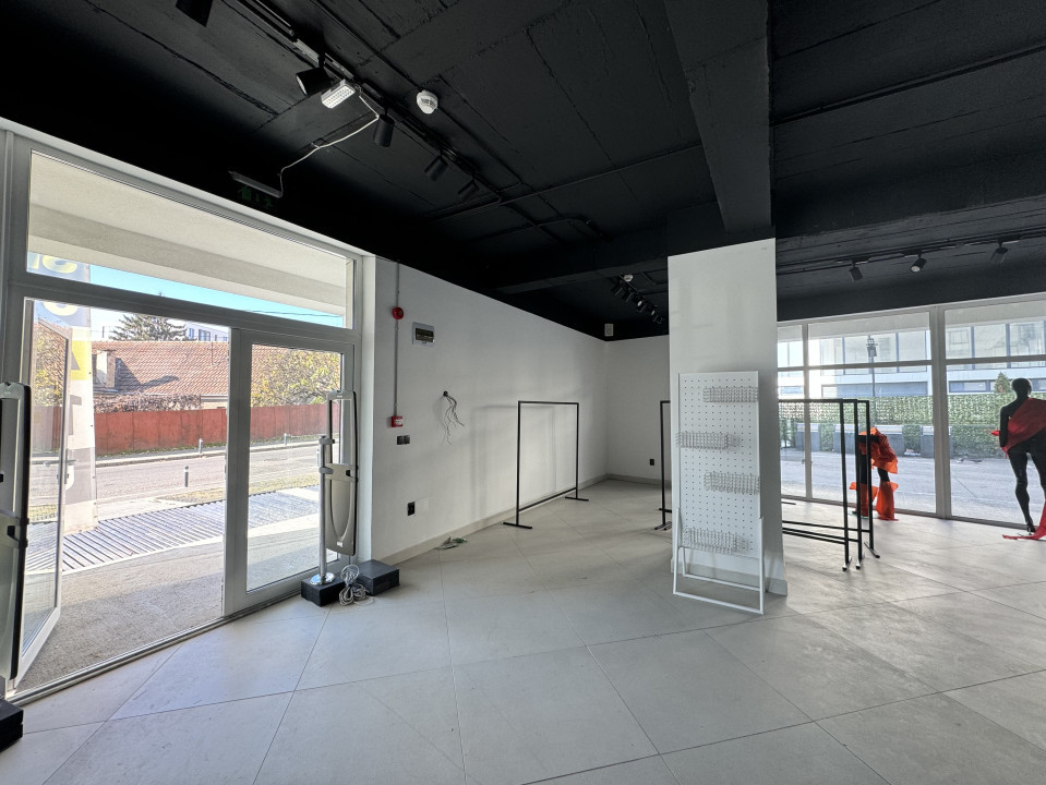 Spațiu comercial, parter, 190 mp utili, vitrină, zona Corneliu Coposu