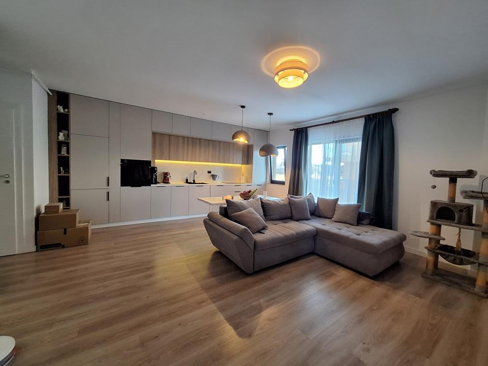Apartament cu 2 camere, 57 mp, gradina, bloc nou, zona Somesului