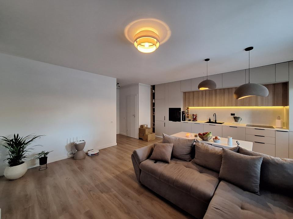 Apartament cu 2 camere, 57 mp, gradina, bloc nou, zona Somesului