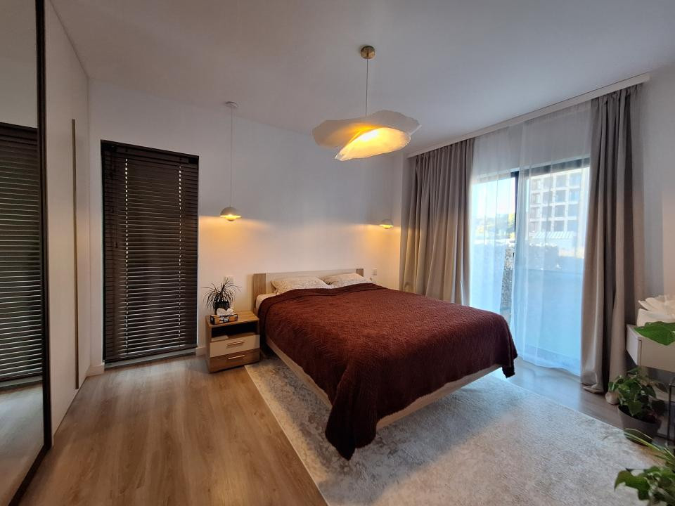 Apartament cu 2 camere, 57 mp, gradina, bloc nou, zona Somesului