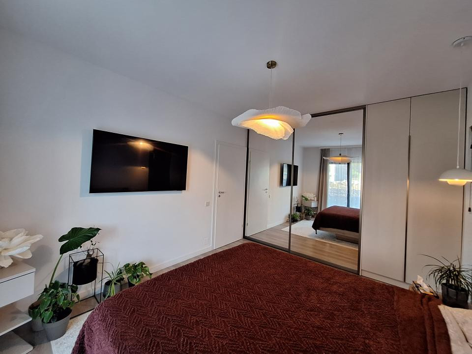 Apartament cu 2 camere, 57 mp, gradina, bloc nou, zona Somesului