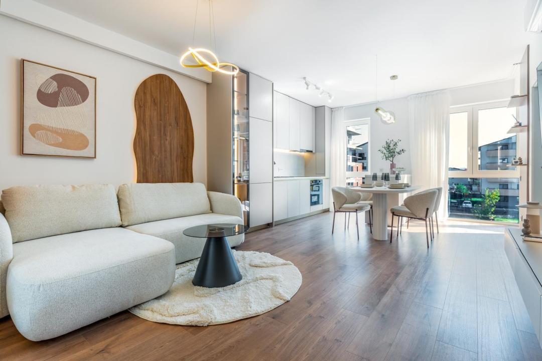 Apartament de 2 camere ultra lux, 50 mp , etaj intermediar, zona Tineretului