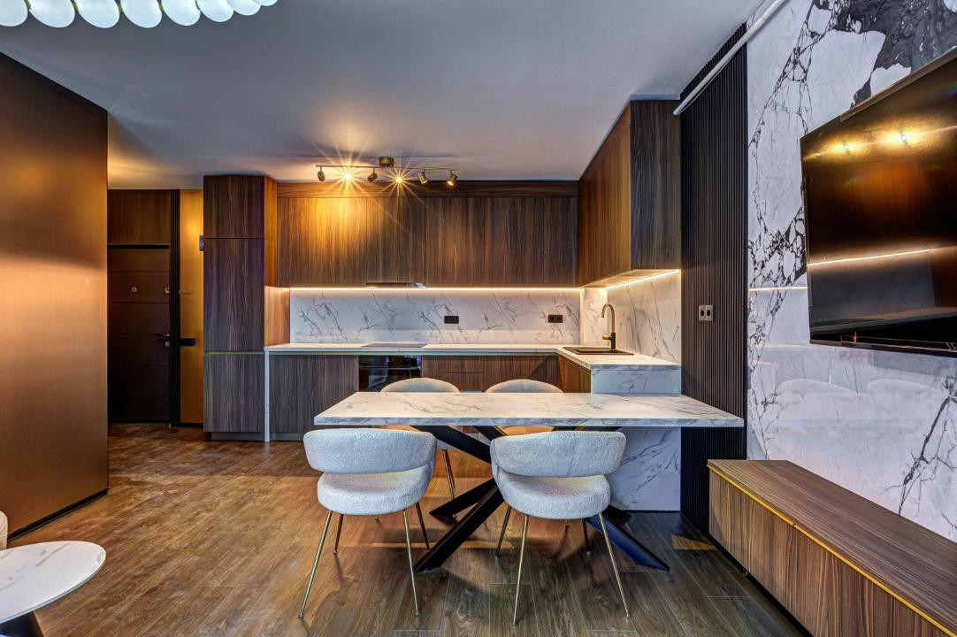 Apartament modern, 2 camere, 53.5 mp, finisat, mobilat, Strada Eroilor Florești