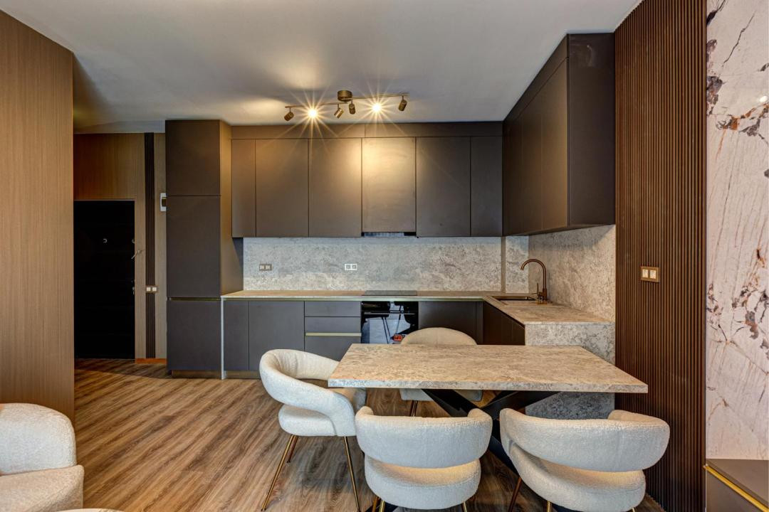 Apartament modern, 2 camere, 53.5 mp, finisat, mobilat, Strada Eroilor Florești