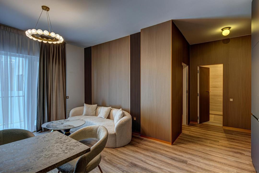 Apartament modern, 2 camere, 53.5 mp, finisat, mobilat, Strada Eroilor Florești