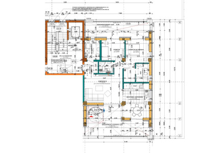 Penthouse 4 camere, 90 mp, 51 mp terasa și terasă panoramică Columna Residence