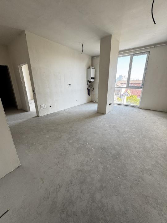 Apartament de 2 camere, 47.6mp, Semifinisat, Zona Marasti