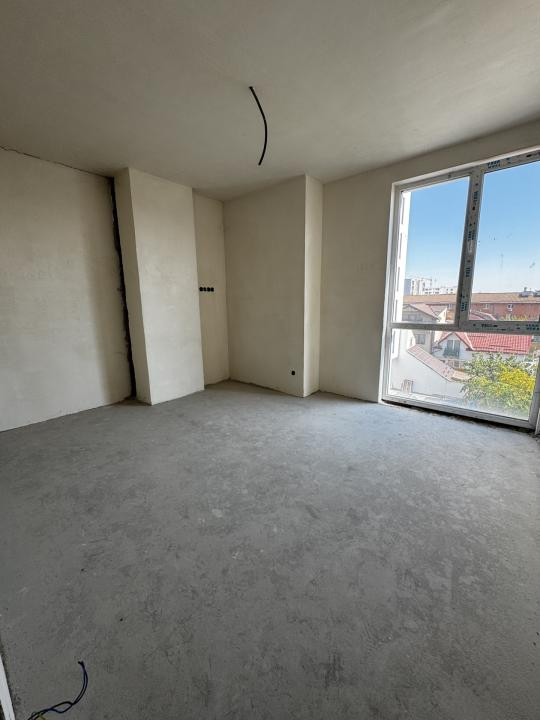 Apartament de 2 camere, 47.6mp, Semifinisat, Zona Marasti
