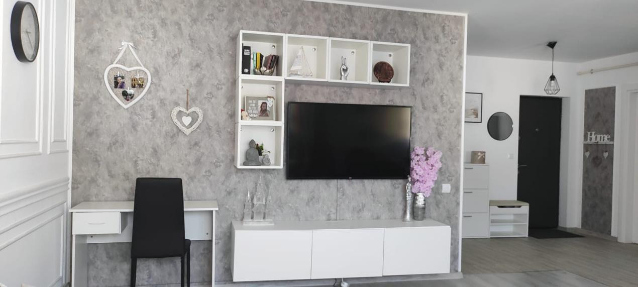 Apartament cu 2 camere, 58 mp, etaj intermediar, parcare zona JYSK