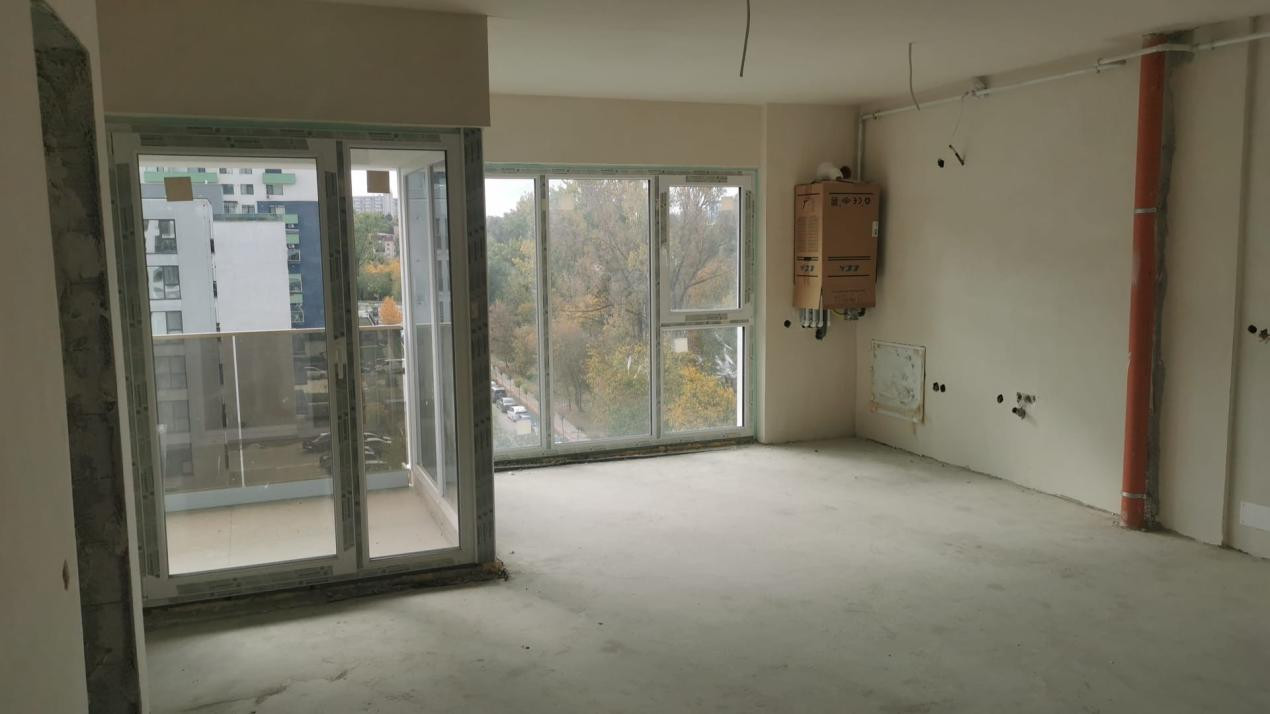 Apartament 3 camere, 70,55 mp, semifinisat, zona Soporului