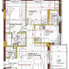 Apartament de 3 camere, 63.85mp, Semifinisat,zona Tineretului,Floresti
