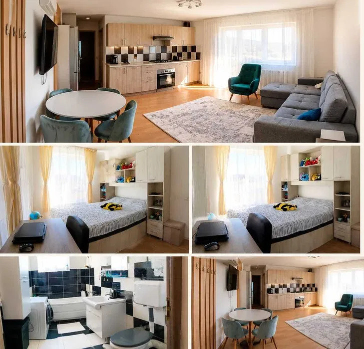 Apartament la etajul 1, 46 mp, balcon, zona Stejarului
