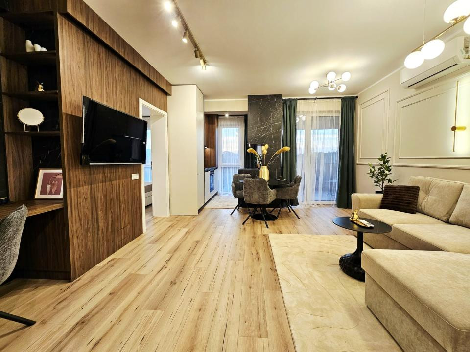 Apartamentul cu 2 camere ultrafinisat,bloc nou,zona Tineretului 