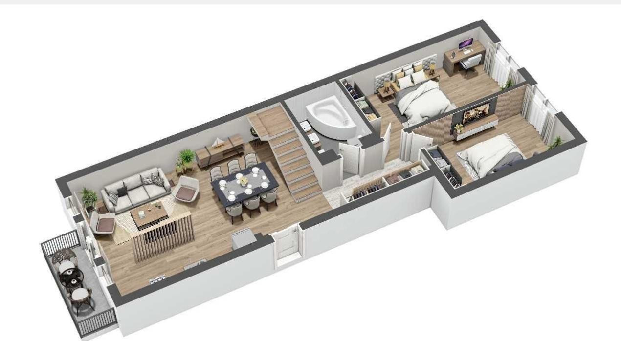 Apartament cu 6 camere,165 mp utili,parcare,zona Stejarului 
