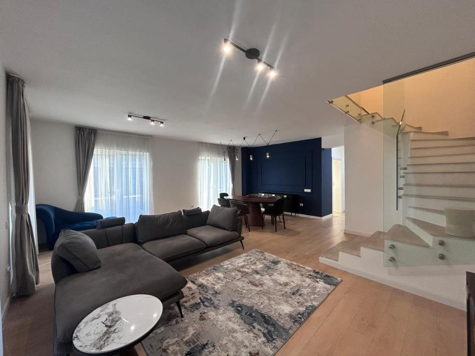 Duplex modern cu 4 camere, 119 mp, teren 250 mp, curte spațioasă, Avram Iancu