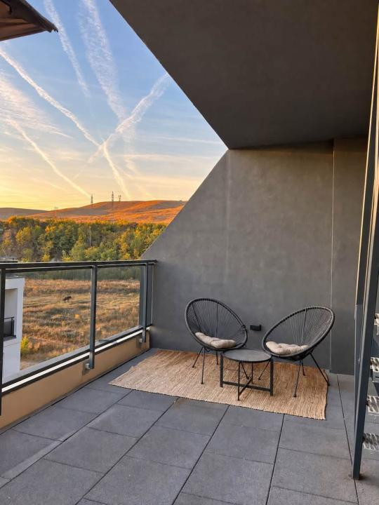 Penthouse de vânzare,3 terase total 90 m², vedere panoramică,zona Somesului