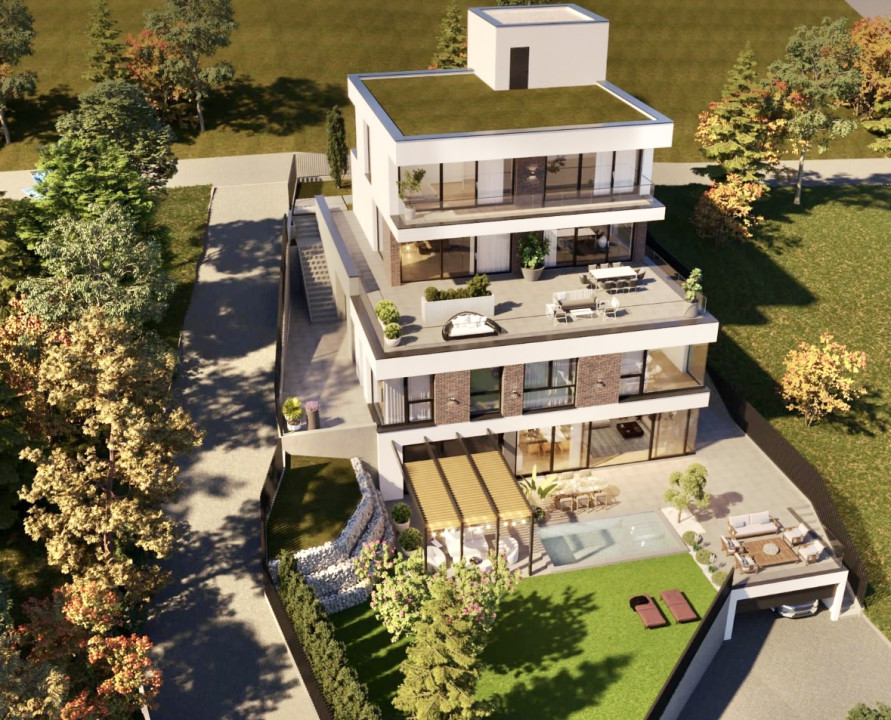 Duplex de 5 camere, 180mp utili, 850mp teren, zona Grigorescu