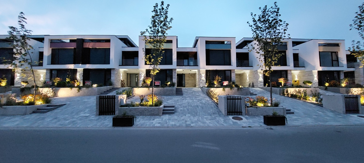 Casa ultra premium cu terasa panoramica și gradina, 118mp, zona Blv. Muncii