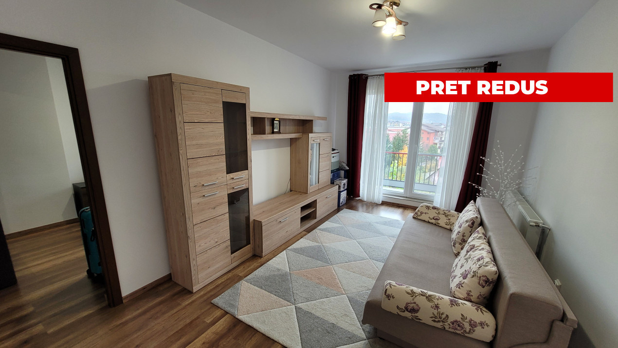 Apartament de 2 camere, 55mp mobilat utilat, bloc cu lift, zona Abatorului