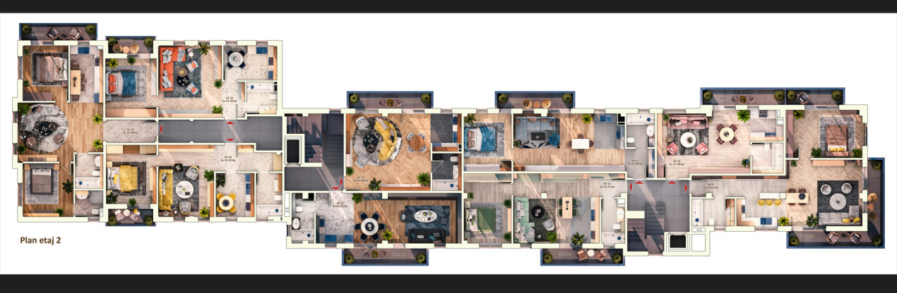 Ansamblu Rezidential cu Ap de 1, 2 si 3 camere, Dorobantilor