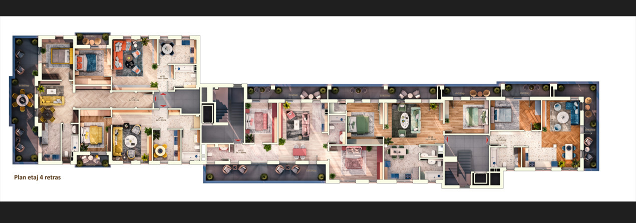 Ansamblu Rezidential cu Ap de 1, 2 si 3 camere, Dorobantilor