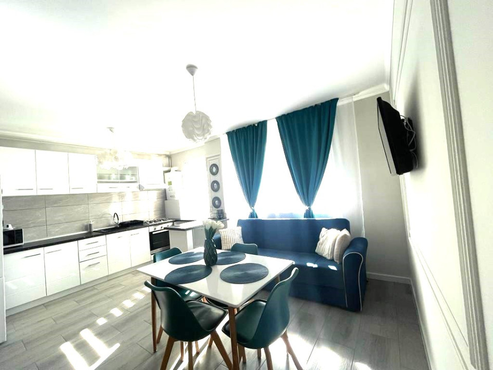 Apartament cu 2 camere, 50,5 mp, la cheie, zona Terra