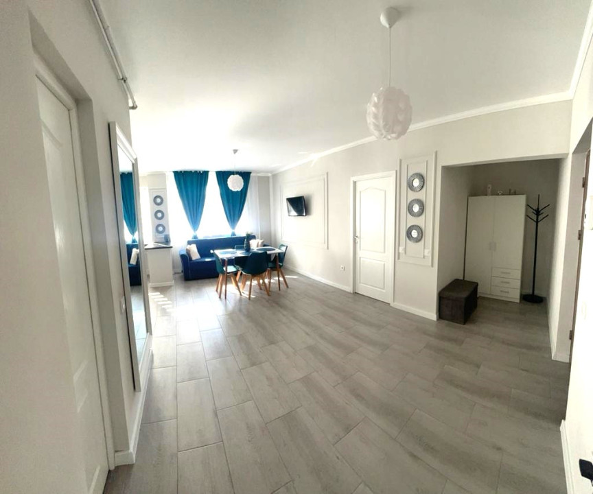 Apartament cu 2 camere, 50,5 mp, la cheie, zona Terra