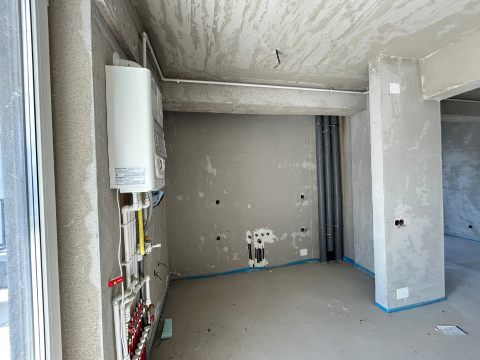 Apartament de 2 camere semifinisat, CF , 53,45 mp, terasa 60,31 mp, zona VIVO